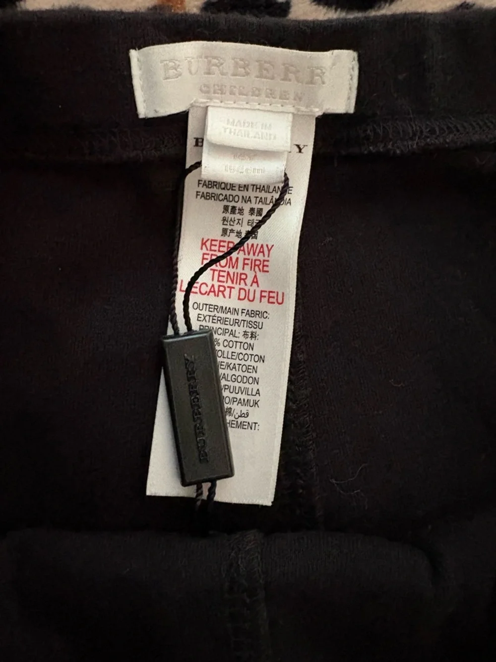Burberry Check Cuff Leggings - Picture 3 of 4